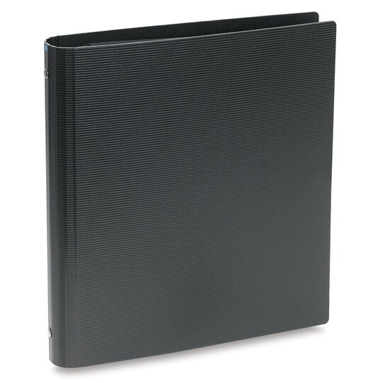 Itoya; Itoya Art Profolio Multi-Ring Binder - 9" x 12", Black, Portrait; Category:Portfolios; Image:1